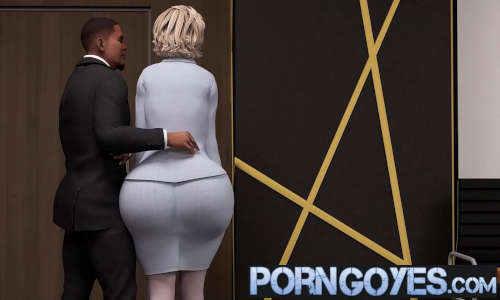 Porn BBC Boss Spanks His Big Ass Trans Secretary PornGoYes